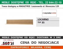 LOCARNO T35 PÓŁKA DŁUGA  DĄB OLEJ ZŁOCISTY